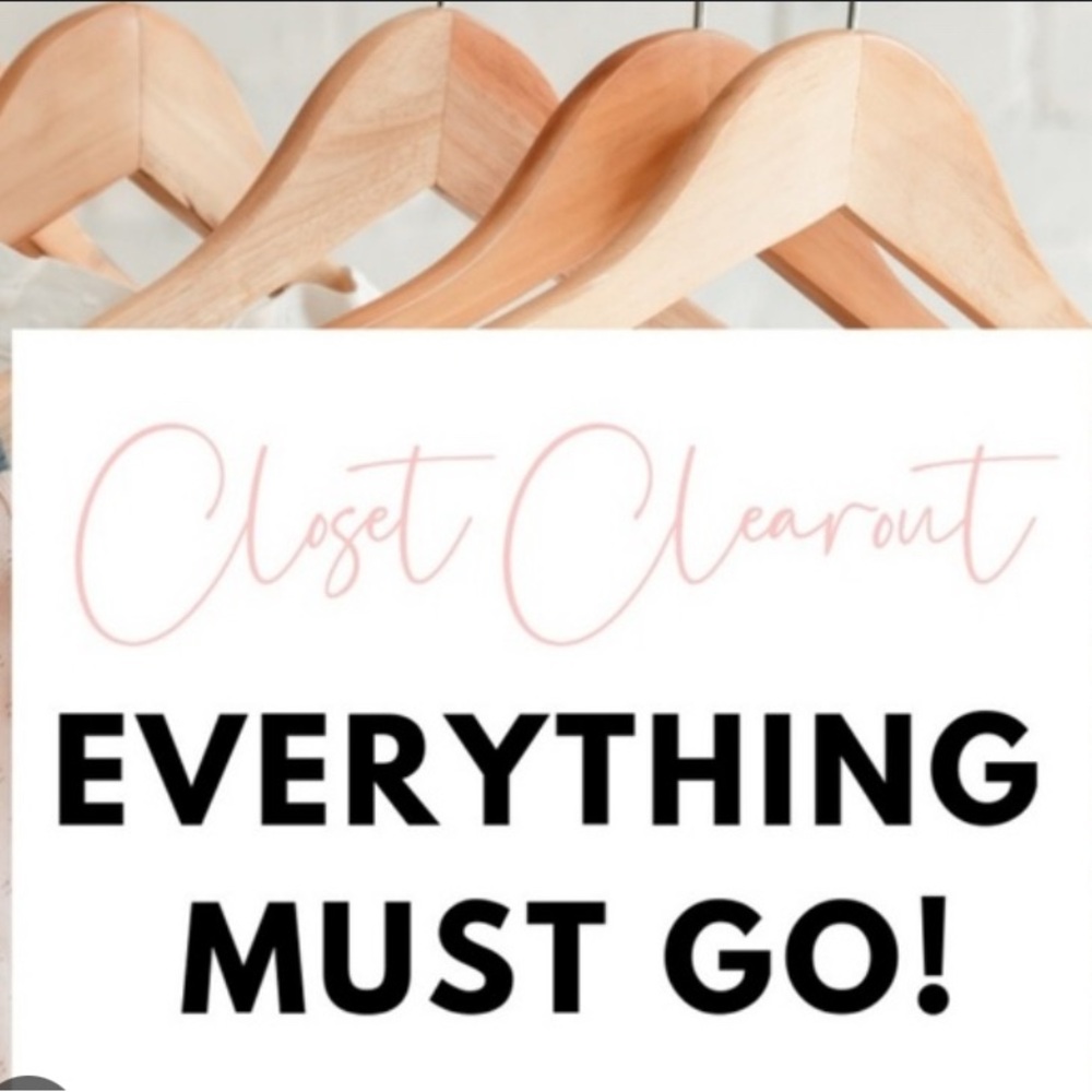 Moving and need to clear my closet. Open to offers,bundles will get discounts.